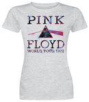 World Tour 1972, Pink Floyd, T-Shirt Manches courtes