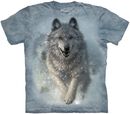 Snow Wolf, The Mountain, T-shirt