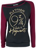 Platform 9 3/4, Harry Potter, T-shirt manches longues