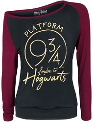 Platform 9 3/4, Harry Potter, Shirt met lange mouwen
