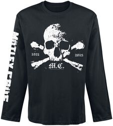 Orbit Skull, Mötley Crüe, T-shirt manches longues