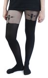 Goth Cross Suspender