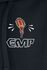 Sweat à capuche zippé avec rock hand & logo EMP