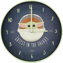 The Mandalorian - Cutest In The Galaxy, Star Wars, Horloge murale