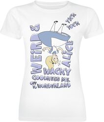Wonderland, Alice Au Pays Des Merveilles, T-Shirt Manches courtes