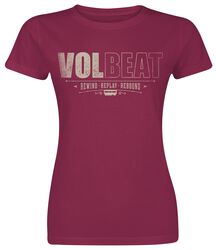Logo Usé, Volbeat, T-Shirt Manches courtes