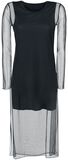 Dress With Mesh Outer Layer, Forplay, Lange jurk