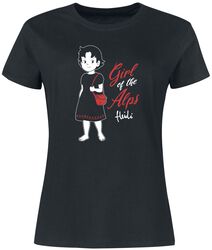 Girl of the Alps, Heidi, T-Shirt Manches courtes
