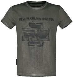 Broken Logo II, Rammstein, T-Shirt Manches courtes