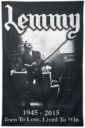 Lemmy - Lived To Win, Motörhead, Vlag