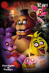 Groupe - Poster, Five Nights At Freddy's, Poster