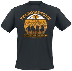 Cowboys, Yellowstone, T-Shirt Manches courtes