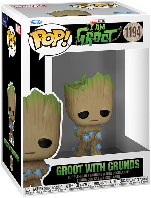 I am Groot - Groot with Grunds vinyl figuur nr. 1194