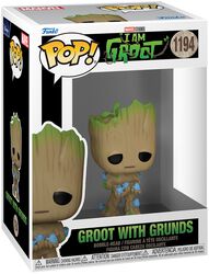 I am Groot - Groot with Grunds vinyl figuur nr. 1194, I Am Groot, Funko Pop!