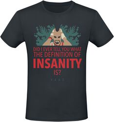 Villains - Vaas - Insanity, Far Cry, T-Shirt Manches courtes