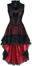 Gothic Dress, Sinister Gothic, Medium-lengte jurk