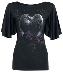 Raven Heart, Spiral, T-Shirt Manches courtes