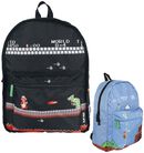 Retro Mario Reversible Backpack, Super Mario, Rugtas