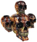 Set of 3 Skull Candle Holders, Set of 3 Skull Candle Holders, Kaarsstandaard
