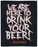 We Are Here To Drink Your Beer!, Alestorm, Patch