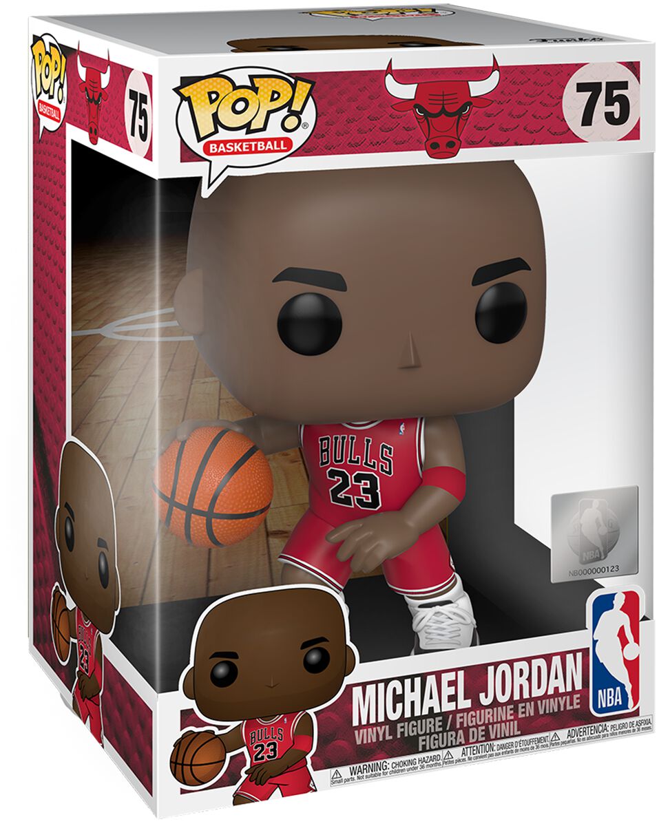Indirect Vertrouwen op fragment Chicago Bulls - Michael Jordan (Jumbo Pop!) Vinyl Figur 75 | NBA Jumbo Pop!  | Large
