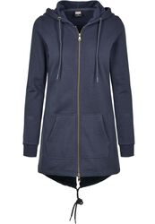 Ladies Sweat Parka, Urban Classics, Sweat-shirt zippé à capuche