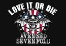 Love It Or Die, Avenged Sevenfold, Drapeau