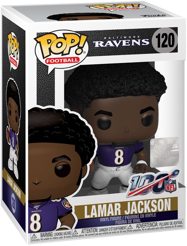 Baltimore Ravens - Lamar Jackson - Funko Pop! n° 120
