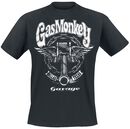 Big Piston, Gas Monkey Garage, T-Shirt Manches courtes