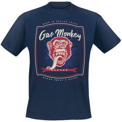 Made In Dallas, Gas Monkey Garage, T-Shirt Manches courtes
