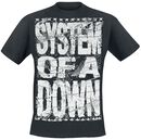 Shattered, System Of A Down, T-Shirt Manches courtes