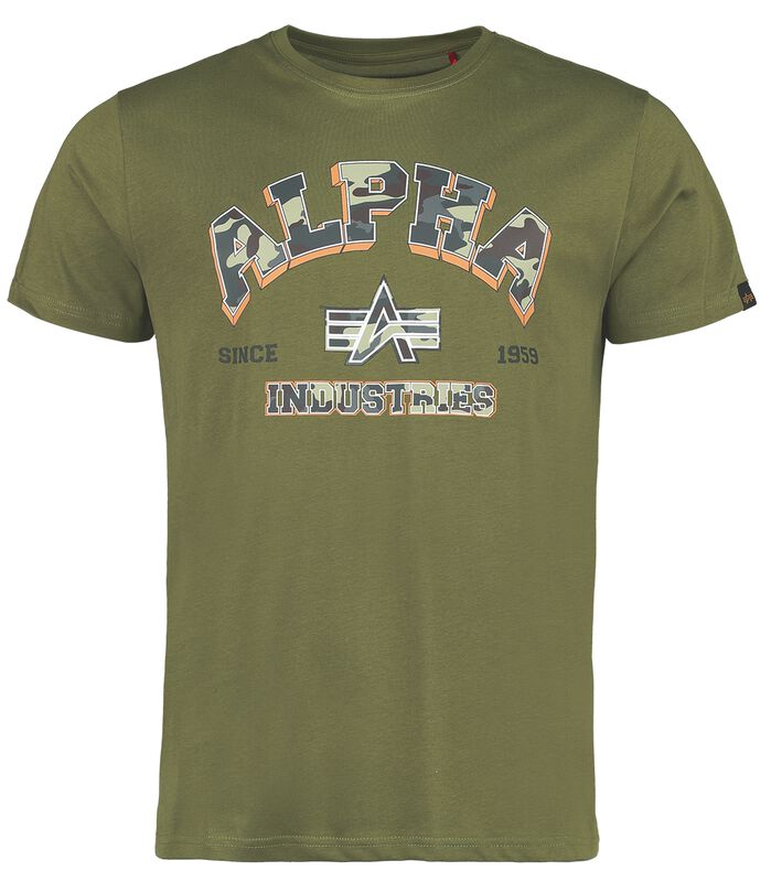 College Camouflage - T-Shirt