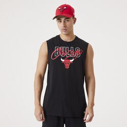 Script sleeveless T-shirt - Chicago Bulls, New Era - NBA, Débardeur