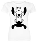 Shadow, Lilo & Stitch, T-Shirt Manches courtes