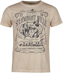 Disney 100 - Steamboat Willie, Mickey Mouse, T-shirt