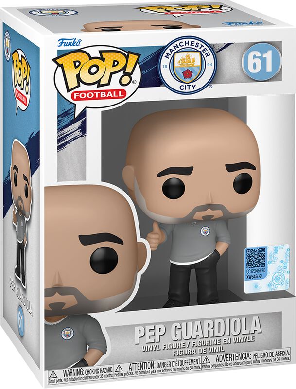 Football Manchester City - Pep Guardiola - Funko Pop! n°61