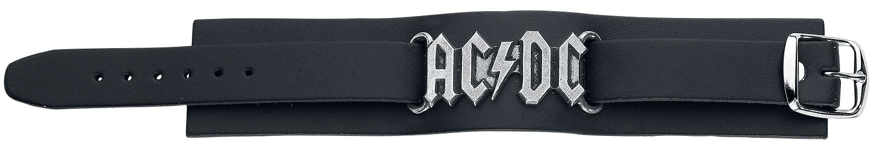 AC/DC Logo | AC/DC Lederen armband | Large