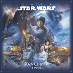 2024 wall calendar, Disney Villains Calendrier mural