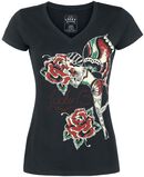 Rose Fairy Ladies T-Shirt, Lucky 13, T-shirt