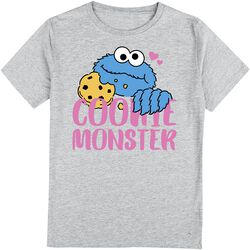 Enfants - Cookie Monster, Sesame Street, T-Shirt Manches courtes