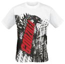 City, Godzilla, T-shirt