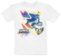 Enfants - Tête Sonic, Sonic The Hedgehog, T-Shirt Manches courtes
