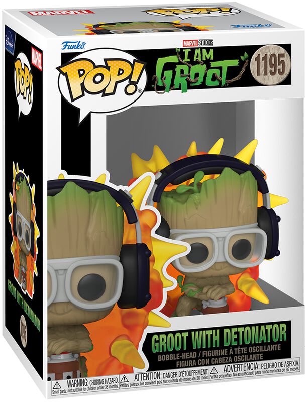 I am Groot - Groot with detonator vinyl figuur nr. 1195
