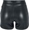 Ladies Synthetic Leather Shorts