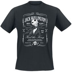 Jack Skellignton - Étiquette, L'Étrange Noël De Monsieur Jack, T-Shirt Manches courtes