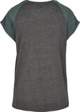 Ladies Contrast Raglan Tee