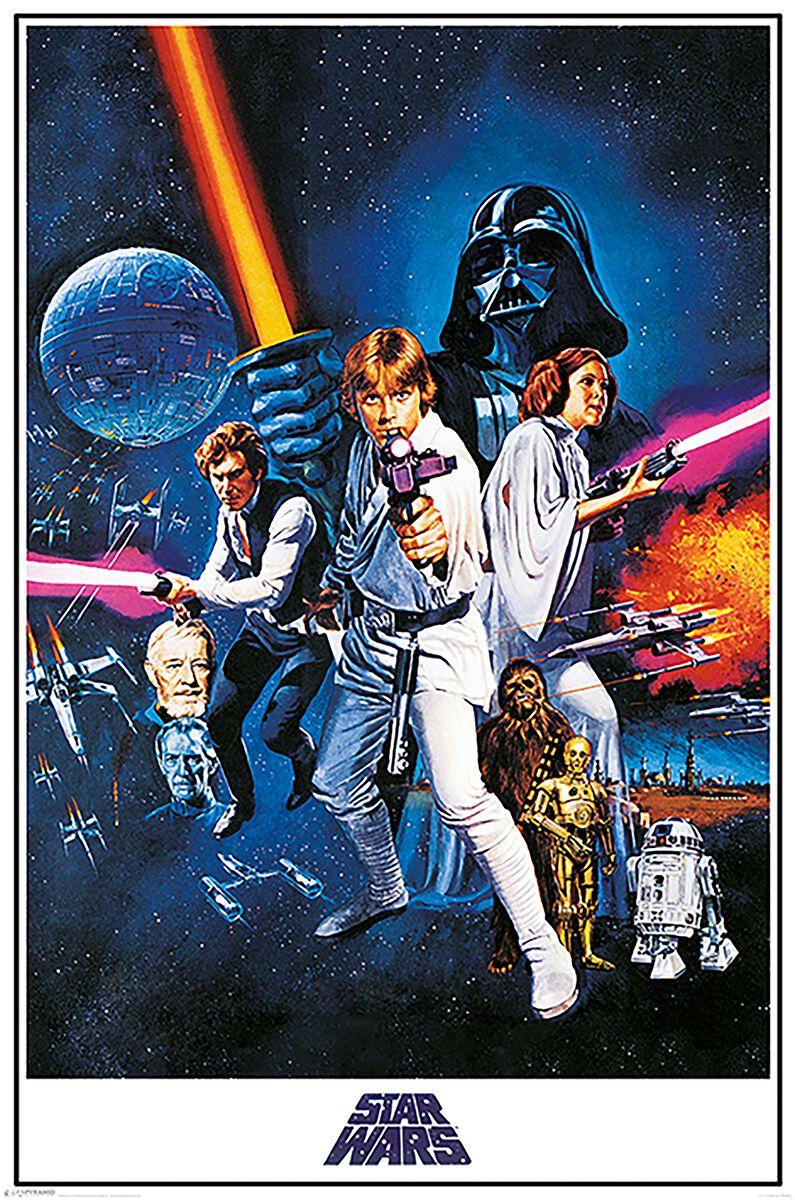 Phalanx Maladroit venster A New Hope | Star Wars Poster | Large