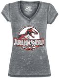 Jurassic World - Logo - Camouflage, Jurassic Park, T-shirt