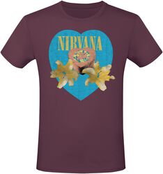 Flower Heart, Nirvana, T-Shirt Manches courtes