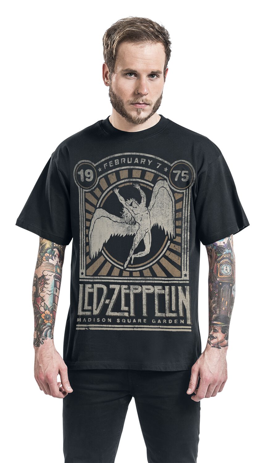 Kalmerend Vaardig Avonturier Madison Square Garden 1975 | Led Zeppelin T-shirt | Large